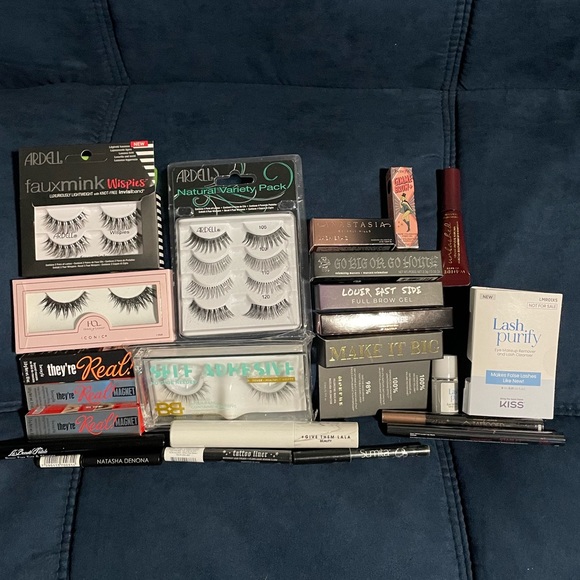 Lashes, mascara, eyeliner bundle. Benefit Anastasia Kat Von D and more! - Picture 15 of 16